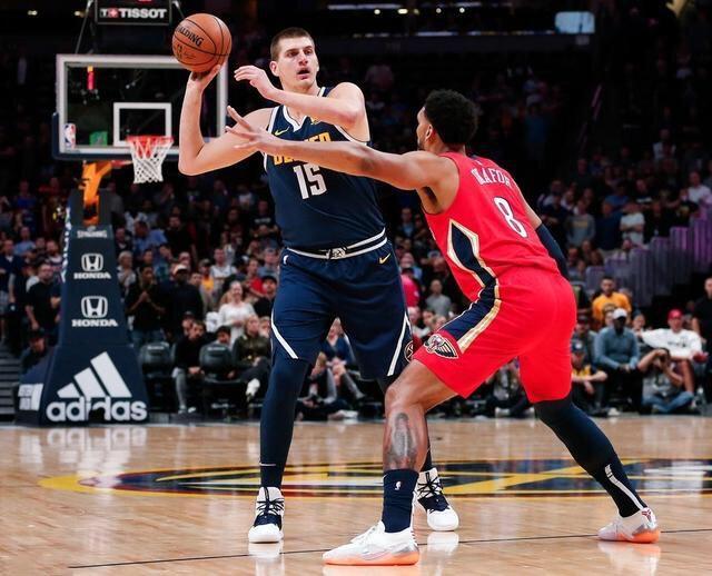  掘金约基奇全能表现，助攻篮板双创赛季新高  